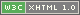 Valid XHTML 1.0 Strict
